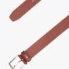 Leder-Gürtel mit Flaggen-Schlaufe Leder-Gürtel mit Flaggen-Schlaufe