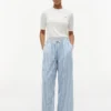 Leichte Pull-On-Hose aus Leinenmischung Leichte Pull-On-Hose aus Leinenmischung