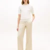 Leichte Twill-Hose mit geradem Bein