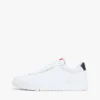 Leichter Court-Sneaker aus Ledermix Leichter Court-Sneaker aus Ledermix