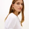 Leichtes, gerafftes Pullover-Shirt Leichtes, gerafftes Pullover-Shirt