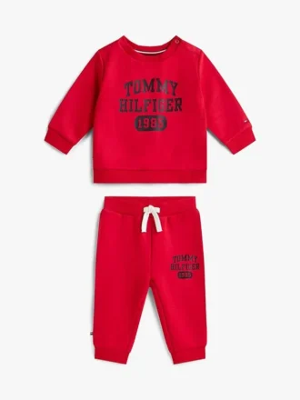 Logo-Sweatshirt- und Hosen-Set für Babys