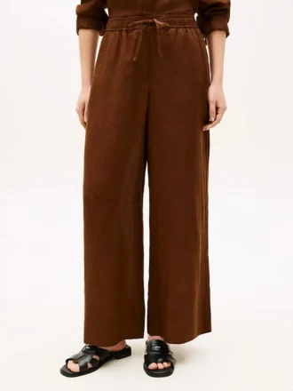 Lässige Leinen-Hose zum Hineinschlüpfen Lässige Leinen-Hose zum Hineinschlüpfen