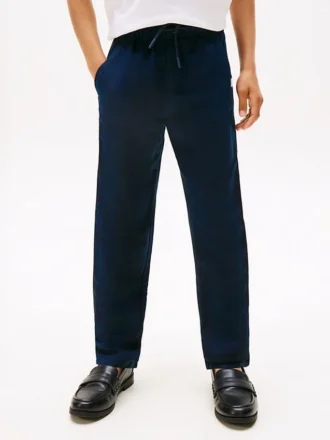 Lässige Leinen-Mischung-Hose für Kinder