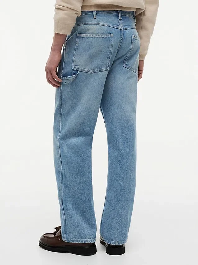 Lässige Straight-Fit-Carpenter-Jeans Lässige Straight-Fit-Carpenter-Jeans