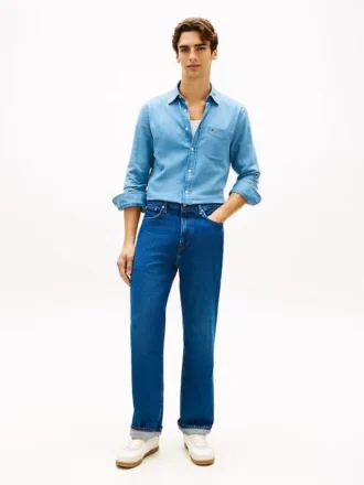 Lässige Straight-Jeans Lässige Straight-Jeans