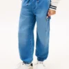 Lässige Stretch-Cargo-Jeans für Kinder Lässige Stretch-Cargo-Jeans für Kinder