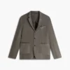 Lässiger Blazer aus stückgefärbtem Leinen Lässiger Blazer aus stückgefärbtem Leinen