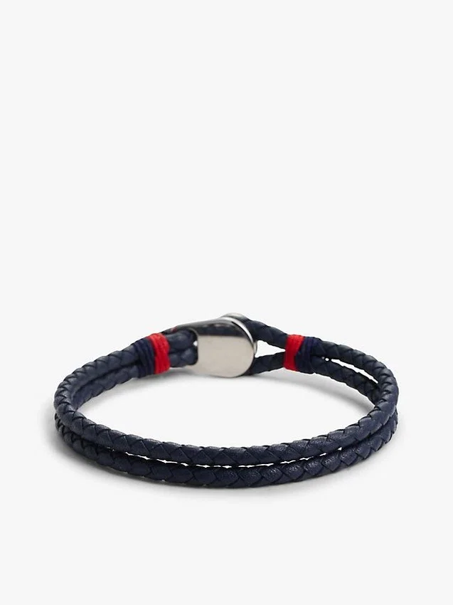 Maritimes geflochtenes Lederarmband Maritimes geflochtenes Lederarmband