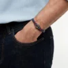 Maritimes geflochtenes Lederarmband Maritimes geflochtenes Lederarmband