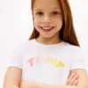 Mehrfarbiges T-Shirt mit Logo für Kinder Mehrfarbiges T-Shirt mit Logo für Kinder