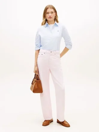 Mid-Rise Barrel Jeans
