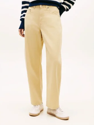 Mid-Rise Barrel Jeans