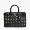 Mini-Tasche aus gewebtem Leder Mini-Tasche aus gewebtem Leder