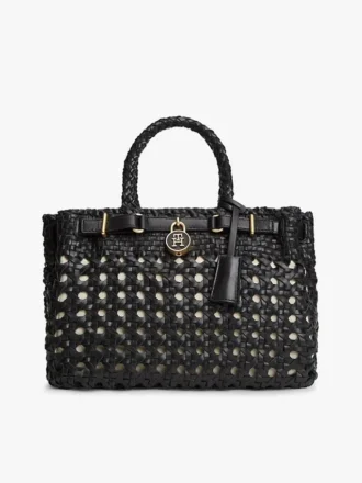 Mini-Tasche aus gewebtem Leder Mini-Tasche aus gewebtem Leder