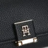 Monogramm-Verschluss, genarbte Dreifach-Geldbörse Monogramm-Verschluss, genarbte Dreifach-Geldbörse