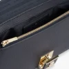 Monogramm-Verschluss Jacquard-Kette Umhängetasche