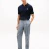 New York Label Glen Plaid Leinen-Hose New York Label Glen Plaid Leinen-Hose