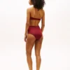O-Ring-Halter-Bandeau-Bikini-Oberteil