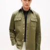 Overshirt aus Slub-Twill in Regular-Fit Overshirt aus Slub-Twill in Regular-Fit