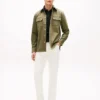 Overshirt aus Slub-Twill in Regular-Fit Overshirt aus Slub-Twill in Regular-Fit