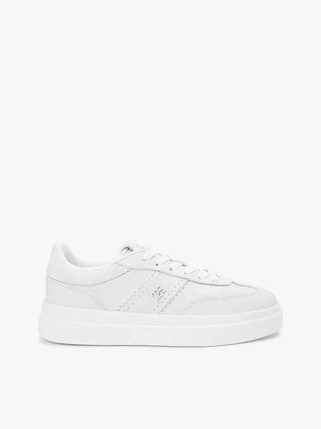 Platform-Leder-Court-Sneaker Platform-Leder-Court-Sneaker