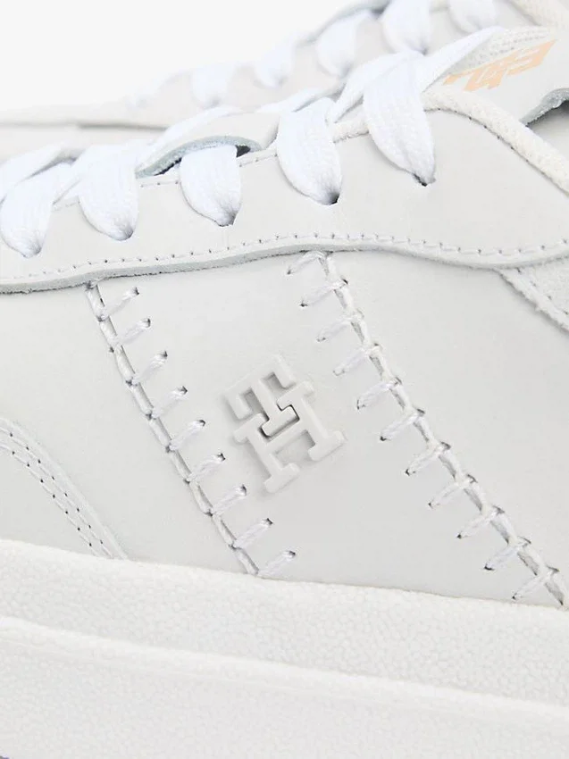 Platform-Leder-Court-Sneaker Platform-Leder-Court-Sneaker