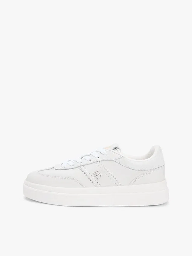 Platform-Leder-Court-Sneaker Platform-Leder-Court-Sneaker