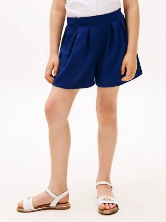 Plissierte Shorts für Kinder Plissierte Shorts für Kinder