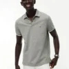 Polohemd aus Leinenmischung mit Regular Fit Polohemd aus Leinenmischung mit Regular Fit