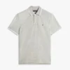 Polohemd aus Leinenmischung mit Regular Fit Polohemd aus Leinenmischung mit Regular Fit