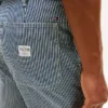 Railroad Stripe Loose Straight Jeans Railroad Stripe Loose Straight Jeans