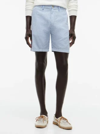 Regular Fit 7″ Seersucker-Shorts Regular Fit 7″ Seersucker-Shorts