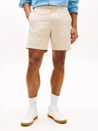 Regular Fit 7″ Shorts aus Baumwoll-Leinen-Mischung Regular Fit 7″ Shorts aus Baumwoll-Leinen-Mischung