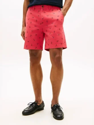 Regular Fit 7″ Shorts mit Ankerprint Regular Fit 7″ Shorts mit Ankerprint
