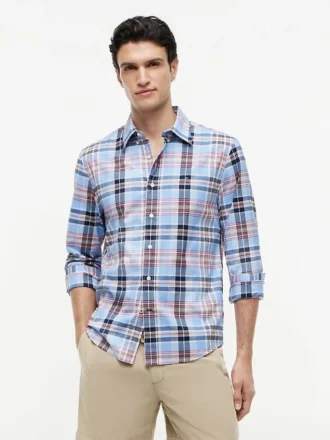 Regular Fit Plaid All-Day Shirt Regular Fit Plaid All-Day Shirt