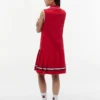 Ärmelloses Plissee-Polo-Kleid für Kinder