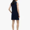 Ärmelloses Stretch-Piqué-Polokleid Ärmelloses Stretch-Piqué-Polokleid