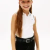 Ärmelloses Stretch-Polo für Kinder