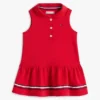 Ärmelloses Stretch-Polokleid für Babys