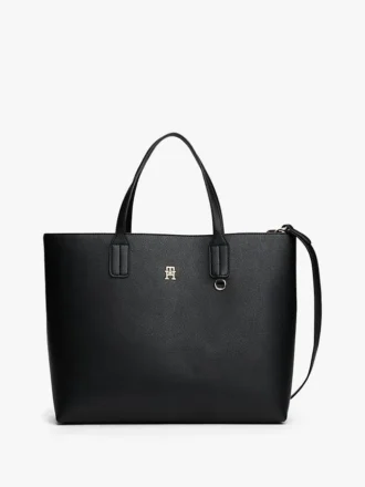Satchel-Tasche mit Monogramm-Logo Satchel-Tasche mit Monogramm-Logo