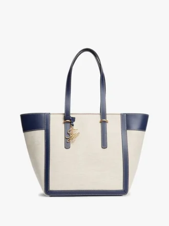 Script Monogram Canvas Tote Bag Script Monogram Canvas Tote Bag