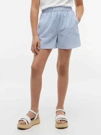 Seersucker-Shorts für Kinder