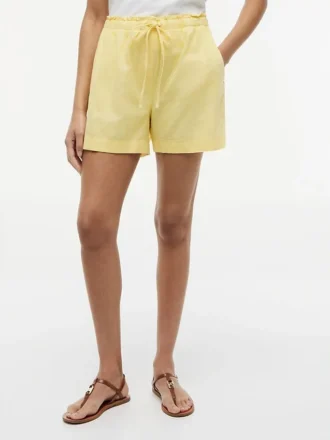 Shorts aus Leinen-Baumwoll-Mischung Shorts aus Leinen-Baumwoll-Mischung