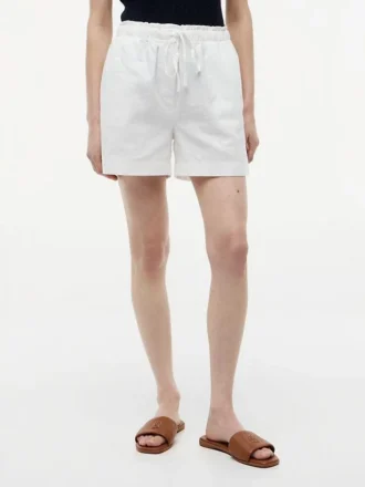 Shorts aus Leinen-Baumwoll-Mischung Shorts aus Leinen-Baumwoll-Mischung