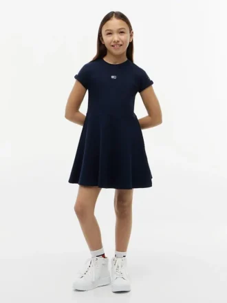 Skaterkleid für Kinder mit tonalem Flaggenlogo