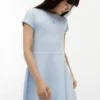 Skaterkleid für Kinder mit tonalem Flaggenlogo