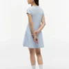 Skaterkleid für Kinder mit tonalem Flaggenlogo