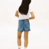 Skinny-Jeans-Shorts für Kinder
