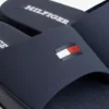 Slide-Sandale mit Flaggenlogo Slide-Sandale mit Flaggenlogo